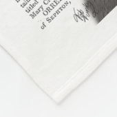 Grijze kat met Boeken op kop Fleece Deken (Hoek)