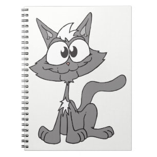 Grijze Kat Notitieboek