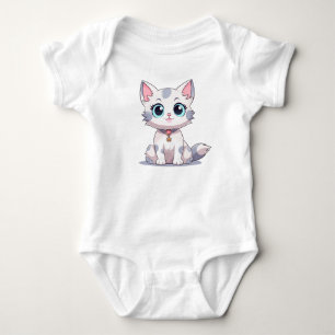 Grijze kat romper