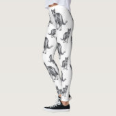 Grijze kitten leggings (Links)