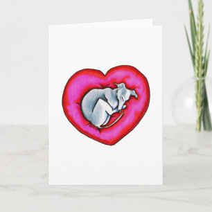 Grijze Knuffel Bug Kaart