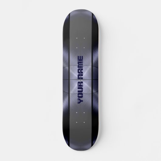 Grijze korststaal 3 skateboard (Voorkant)