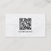 Grijze korvet Visitekaartjes (Achterkant)