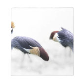 grijze kraan notitieblok (Voorkant)