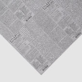 grijze krant tissuepapier (Detail)