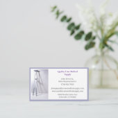 Grijze Krukken Apparatuur Medische Senior Care Visitekaartje (Staand voorkant)