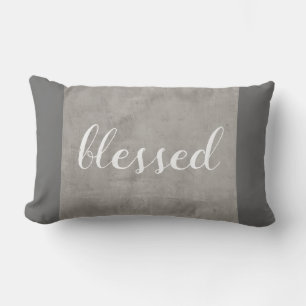 grijze kussen met quote home decor