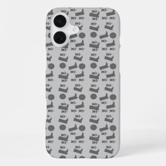 grijze laarzen iPhone 16 plus hoesje