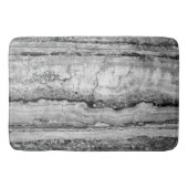 Grijze mariniet | abstract steenpatroon badmat (Voorkant)