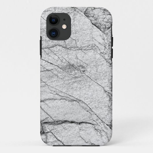 Grijze marmer Dapped Concrete Case-Mate iPhone Case (Achterkant)