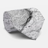Grijze marmer Dapped Concrete Stropdas (Opgerold)