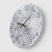 grijze marmer grote klok (Hoek)