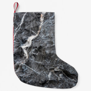 Grijze marmer kleine kerstsok