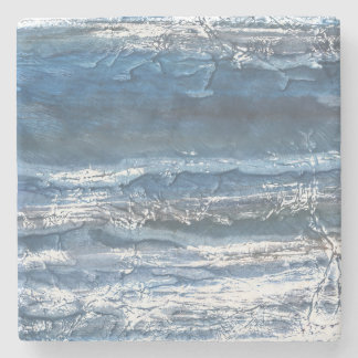 Grijze marmer stenen onderzetter