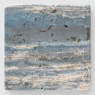 Grijze marmer stenen onderzetter