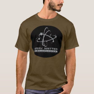Grijze matten t-shirt