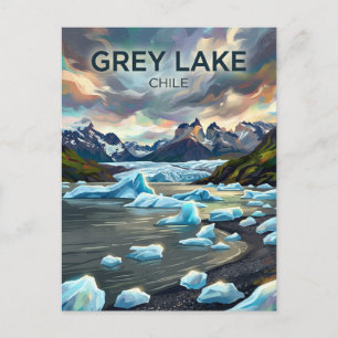 Grijze Meren Kust Chili Briefkaart