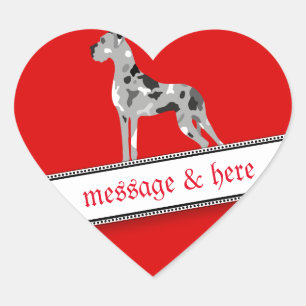 Grijze Merle Sticker