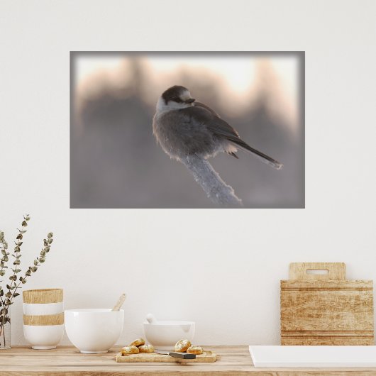 grijze munt 2 poster (Keuken)