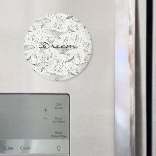 Grijze Oceaan Walvissen  Magneet