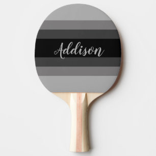 Grijze Ombre Stiped Tafeltennisbatje