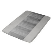 Grijze Ombre Striped Badmat (Gekanteld)