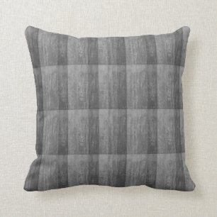 Grijze Ombre Striped Kussen