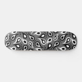 grijze paisleyskateboard skateboard (Horizontaal)