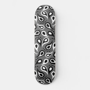 grijze paisleyskateboard skateboard