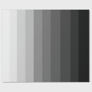 Grijze papierschaduwen cadeaupapier