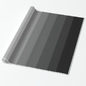 Grijze papierschaduwen cadeaupapier (Uitgerold)