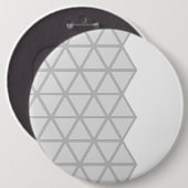 Grijze pattereerde Button (Voorkant /achterkant)