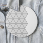 Grijze pattereerde Button (In situ)