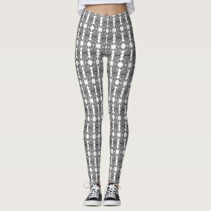 Grijze Paw Print Leggings