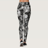 Grijze Pickleball Leggings (Achterkant)