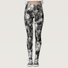 Grijze Pickleball Leggings