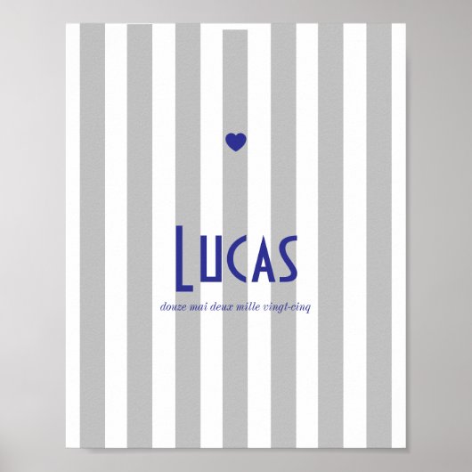 Grijze poster (Voorkant)