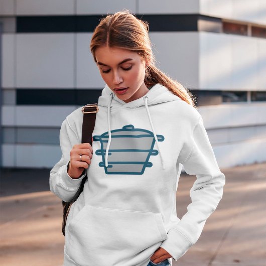 Grijze Pot Hoodie