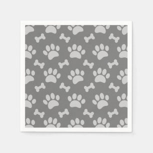 Grijze poten en Botten Servet