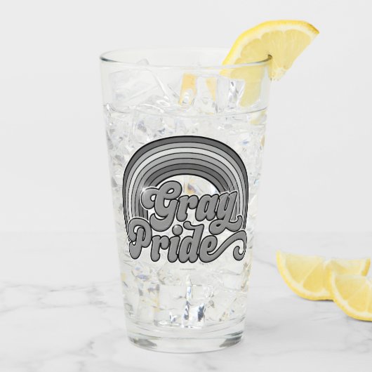 Grijze Pride (in ruste bejaarde) Glas (Achterkant ijs)