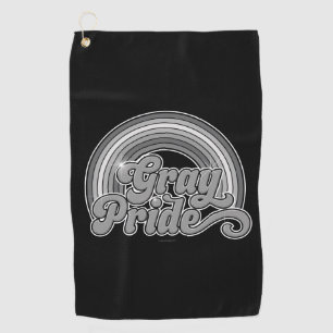 Grijze Pride (in ruste bejaarde) Golfhanddoek