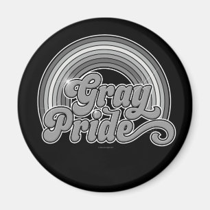 Grijze Pride (in ruste bejaarde) Magneet