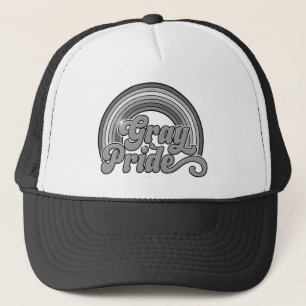 Grijze Pride (in ruste bejaarde) Trucker Pet
