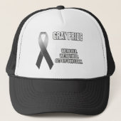 Grijze Pride Trucker Pet (Voorkant)