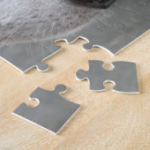 Grijze puzzel legpuzzel (Zijkant)