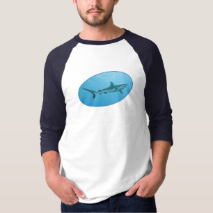Grijze Reefshark, Yap Island - Fotografisch ontwer T-shirt