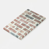 Grijze rode bakstenen Wandachtergrond Brick textuu Post-it® Notes (Schuin)