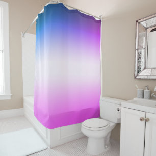 Grijze roze ombre Showgordijn Douchegordijn