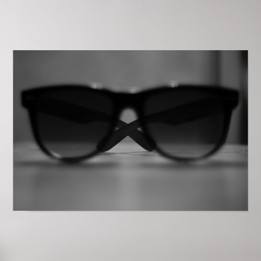 Grijze schaduwen poster (Voorkant)