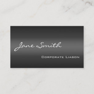 Grijze standaardVisitekaartjes Visitekaartje